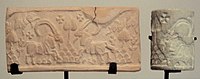 Praelamski valjasti pečatnik iz obdobja 3150–2800 pr. n. št. (Suza III); Luuvre, Sb 2675