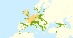 Distribución (nativa + naturalizada)[2]