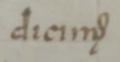 ꝸ dans le Codex 115 de Cologne.