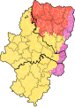 Luengas en Aragón por municipio