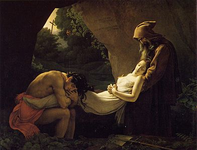 Atala au tombeau (1808), Paris, musée du Louvre.