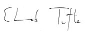 signature d'Edward Tufte