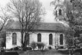 Kirchturm mit alter Kirche vor 1977