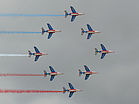 Pariser Luftfahrtschau vom 15. bis 21. Juni 2015. (Das Bild zeigt die Patrouille de France bei der 50. Luftfahrtschau in Le Bourget 2013.) KW 25 (ab 14. Juni 2015)