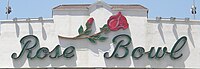 Logo des Rose Bowl Stadium