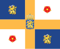 Standard of Bernhard of Lippe-Biesterfeld as Royal consort of the Netherlands