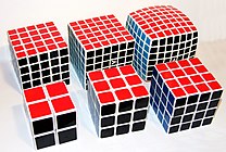 Zauberwürfel, 2×2×2 - 7×7×7