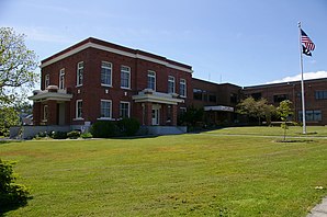 Das San Juan County Courthouse in Friday Harbor, gelistet im NRHP mit der Nr. 84003603[1]