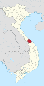 Provincia di Thua Thien Hue – Localizzazione