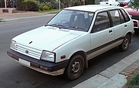 Holden Barina (MB) five-door with flush headlights (Australia)