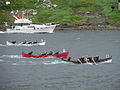 Compétition traditionnelle dans les Îles Féroé (2010).