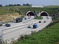 A17 koło Drezna w Niemczech