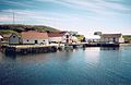 De historische vissersnederzetting Battle Harbour in Labrador