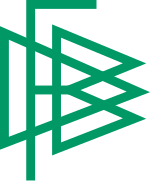 Abgebildet ist das Logo des DFB ab 1945. Es ist schlicht gehalten und besteht aus den Buchstaben „DFB“. Die Schrift ist geometrisch im rechten Winkel bzw. in Dreiecken. Die Farbe der Buchstaben ist grün.