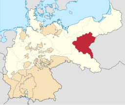 Provinsen Posens inom Preussen i Kejsardömet Tyskland, 1871.