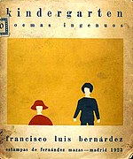 Kindergarten, poemas ingenuos de Francisco Luís Bernárdez, 1923. Ilustrado por Mazas.