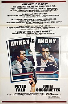 Description de l'image Mikey & Nicky (1976 poster).jpg.