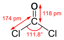 Full structural formula with dimensions