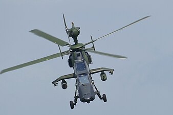 Un Eurocopter Tigre UTH alemán.