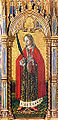 Екатерина Александрийская. Деталь полиптиха, 1462, Кастелло Сфорцеско, Милан