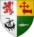 Escut d'armes de Somerville-McAlester of Loup and Kennox, Escòcia