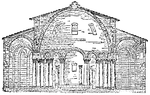 Baptisterium i Nocera Superiore i Italien