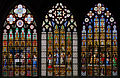 Image 9 Stained glass windows by Jean-Baptiste Capronnier Windows: Jean-Baptiste Capronnier; photograph: Joaquim Alves Gaspar Three scenes of the legend of the Miraculous Sacrament in stained glass windows in the Cathédrale Saints-Michel-et-Gudule of Brussels by Jean-Baptiste Capronnier (c. 1870). The contributions of Capronnier (1814–1891) helped lead to a revival in glass painting. More selected pictures