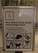 Piktogramme im Regensburger Dom