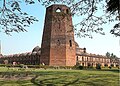 Karavanseraimoskee in Murshidabad, Indië; gebou deur Nawab Murshid Quli Khan van Bengale.