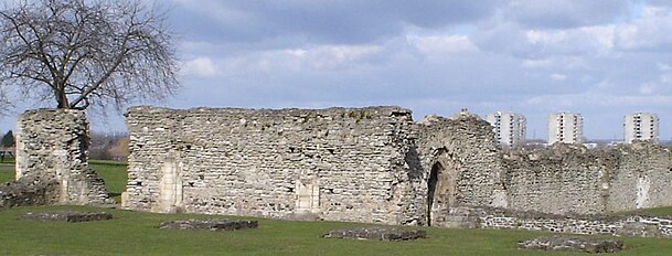 The ruins of Lesnes Abbey