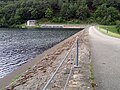 Blick über den Damm der Riveristalsperre aus westlicher Richtung