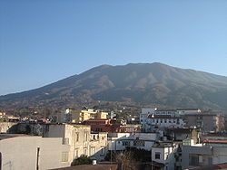Monte Somma mula sa Sant'Anastasia.