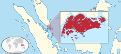 Location of Singapur