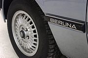 Opel Rekord Berlina, Detail, Leichtmetallrad