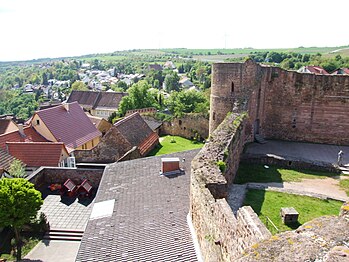 Südostecke der Burg