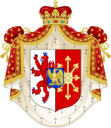 Escudo de armas del Gran Ducado de Berg (1809-1813).