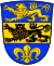 Das Wappen des Landkreises Dillingen an der Donau
