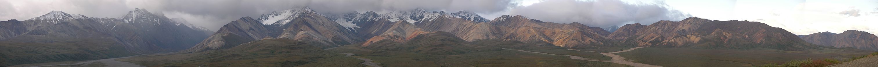 Panorama Nacionalnog parka Denali