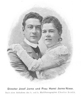 Ханси Нисе с мужем Йозефом Ярно, 1900