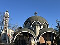 Die Kliment-von-Ohrid-Kirche in Skopje.