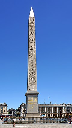 Obelisk v Paříži (21. června 2014)