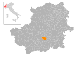 Piossasco - Localizazion