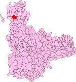 Localisation de Villavicencio de los Caballeros