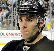 Pascal Dupuis avec les Penguins de Pittsburgh