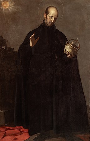 Sant Francisco de Borja, kofesour Juana de Austria. gant Alonso Cano, e 1624.