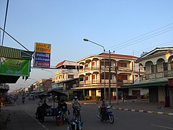 Laos Route N13 at Savannakhet