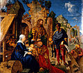 L’Adoration des mages, 1504, huile sur panneau, 99 × 113,5 cm, Florence, Galerie des Offices