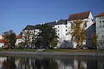 Castle in Písek view from Otava River (1).JPG