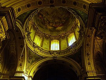 Cupola di Francesco De Mura a San Giuseppe dei Ruffi (Napoli)