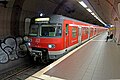 S-Bahn Rhein-Main 420 316 in the traffic red livery